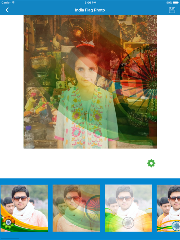 15th August India DP Selfie Maker & Photo Frame iPad screenshot 1 - Reference app