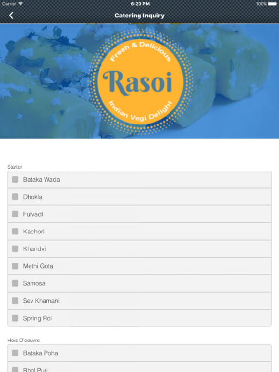 Screenshot #6 pour Rasoi.