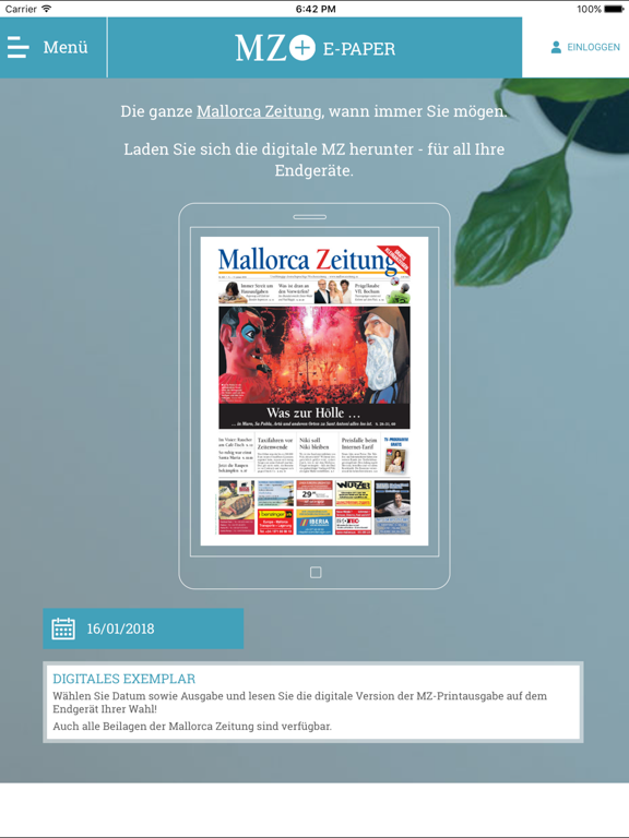 Screenshot #4 pour E-Paper Mallorca Zeitung