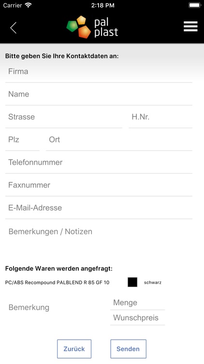pal plast - business app