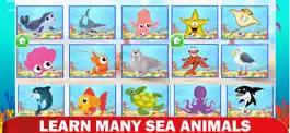 Game screenshot Coloring Sea Animal Vocabulary apk