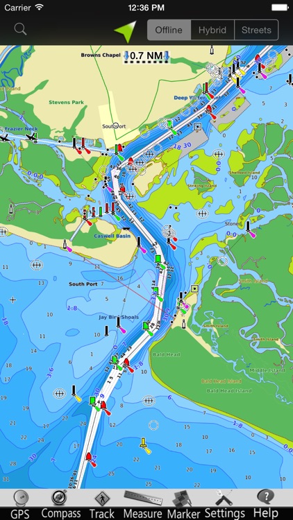 South Carolina Nautical Chart screenshot-3