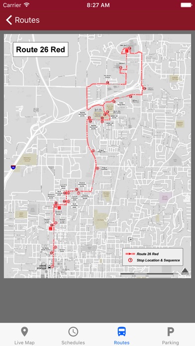 Razorback Transit - Live Maps screenshot 4