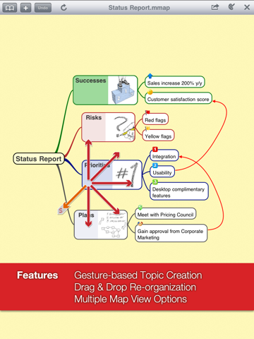 Mindjet Maps for iPad screenshot 4