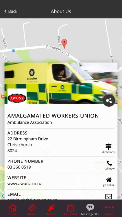 Amalgamated Workers Union New Zealand App screenshot-4