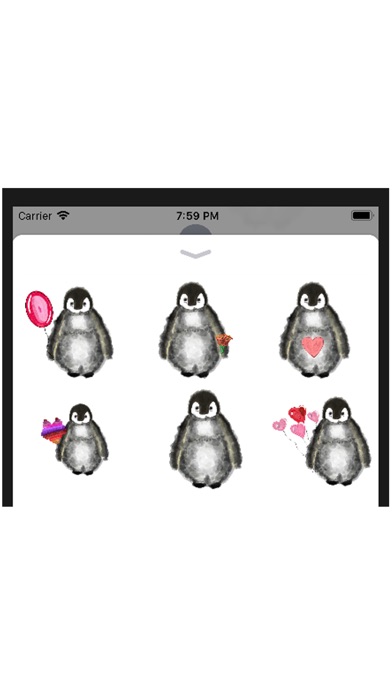 Love Penguin Stickers screenshot 3