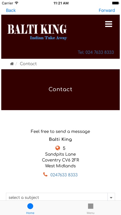 Balti King Coventry screenshot-4