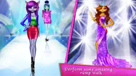 Game screenshot My Kitty Fashion Show Salon apk