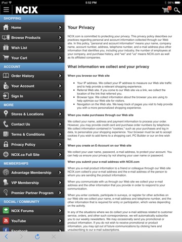 NCIX.com for iPad screenshot 4