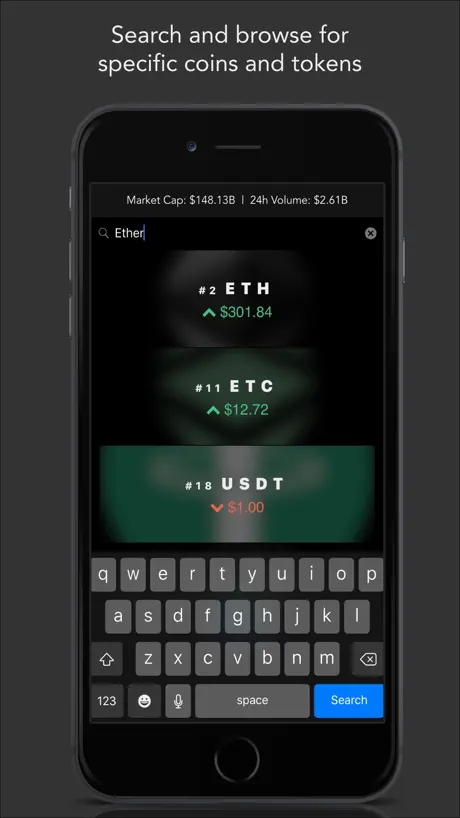CryptoCap - Coin Prices