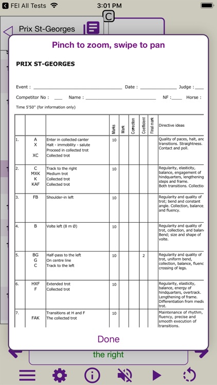 TestPro: FEI Dressage Tests screenshot-3