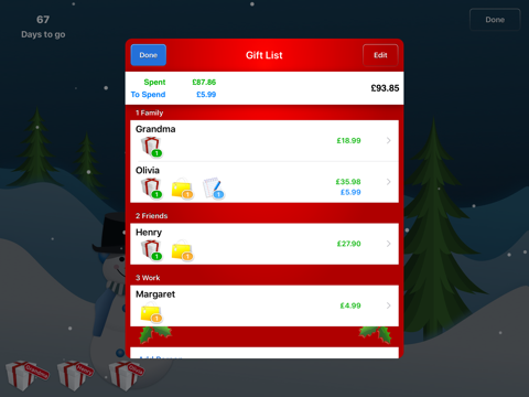 Santa Shop HD screenshot 2
