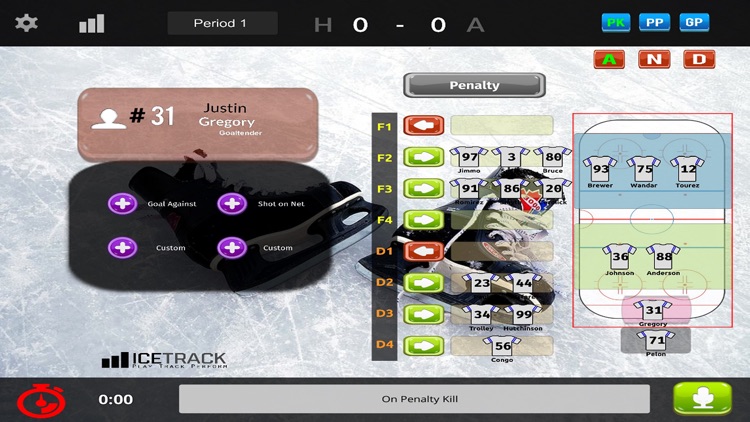 IceTrack Hockey Statistics