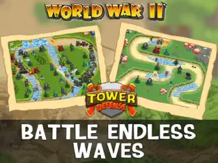 Captura de Pantalla 1 WWII Tower Defense iphone
