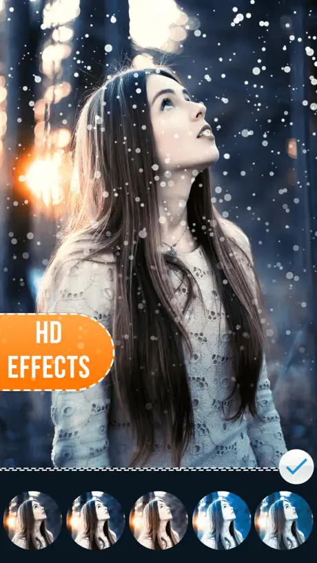 Snow Effect Photo Editor