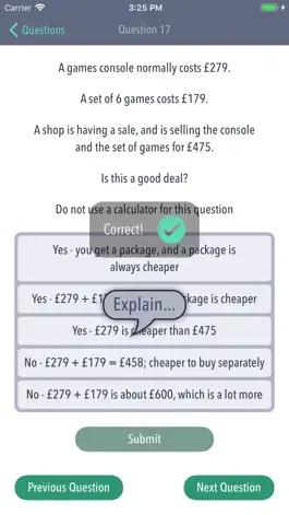 Game screenshot WTMaths Math Revision apk