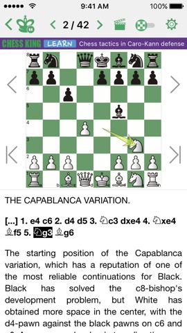 Chess Tactics. Caro-Kann Def.のおすすめ画像2