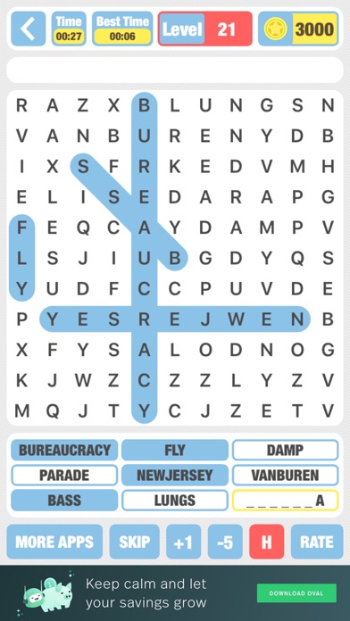 Screenshot #3 pour Word Hunt - Word Search Puzzle