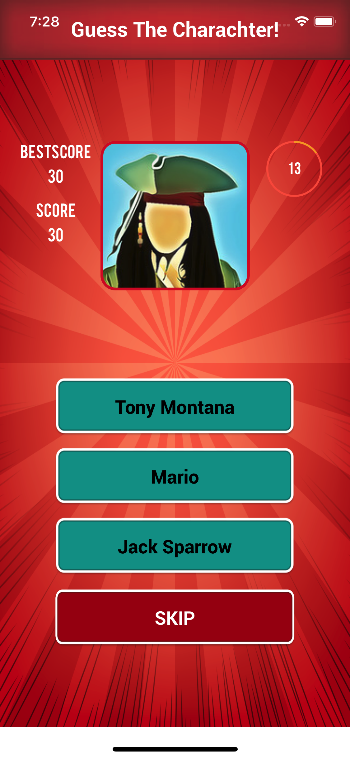 Character Quiz Movies Cartoon screenshot 4