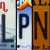 License Plate Names