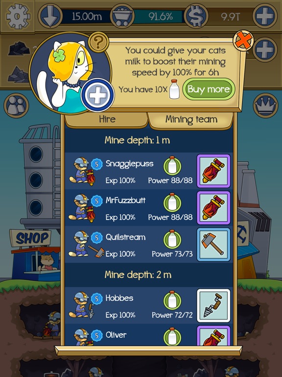 Игра Копай! - эпичная кошачья шахта