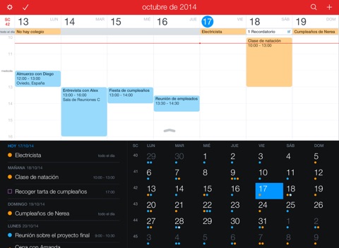 Fantastical 2 for iPad screenshot 2