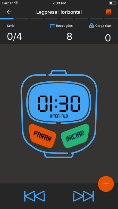 Mergulho Trainer Aluno Screenshot