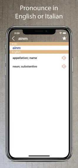 Game screenshot Italian English Dictionary ++ apk