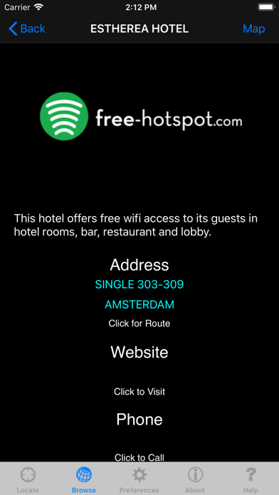Free WiFi Screenshot