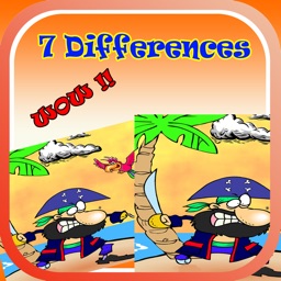 Drôle Trouver 7 jeu des différences