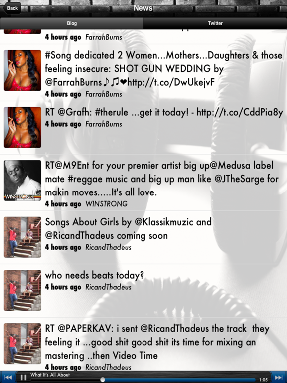 Hip Hop - Anywhere Artist iPad screenshot 4 - Music app