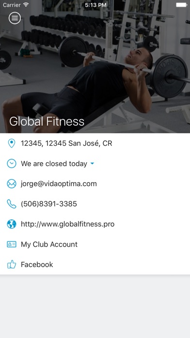 Global Fitness screenshot 2