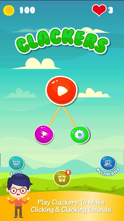 Clackers - Classic Collide Toy