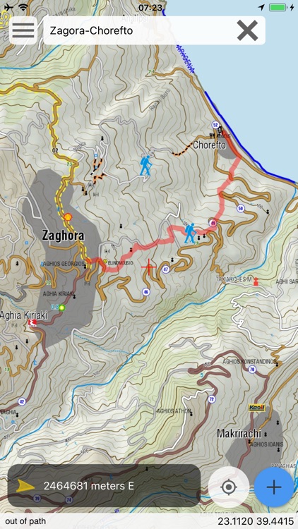East Pelion topoguide screenshot-7