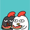 Funny Chicken Animated Sticker icon