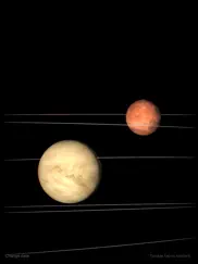planetary clock ipad resimleri 1