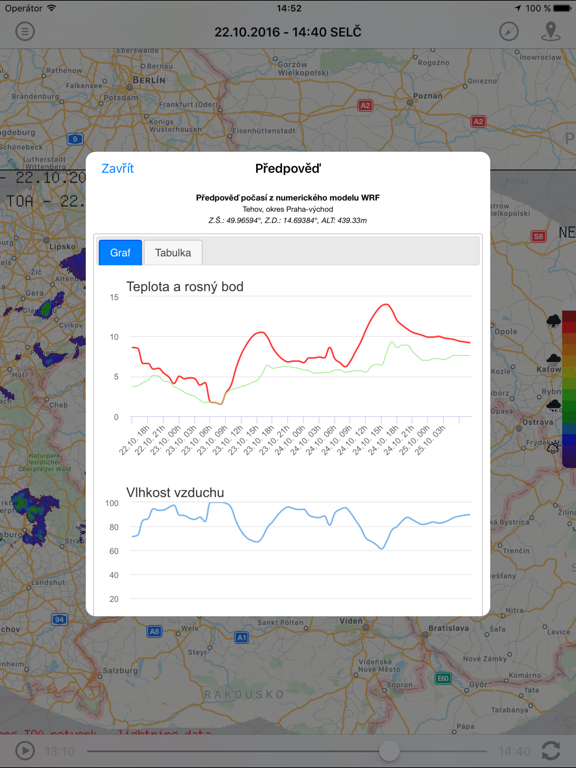 Screenshot #6 pour iRadar CZ+