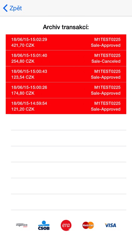 Ingenico CZ - mPOS screenshot-3
