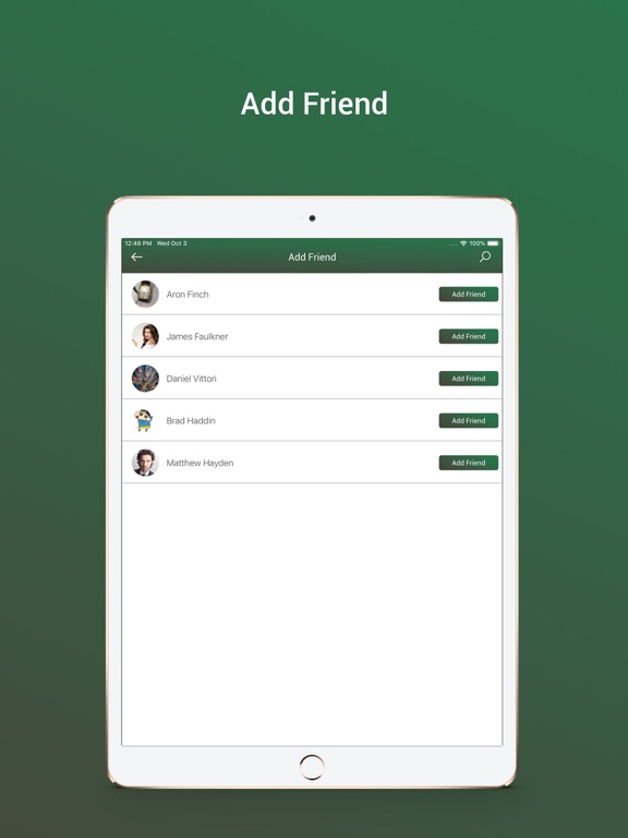Pardna iPad screenshot