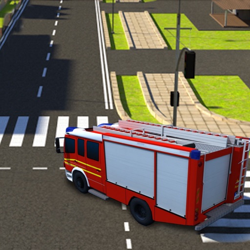 Fire Brigade Truck Simulator Icon