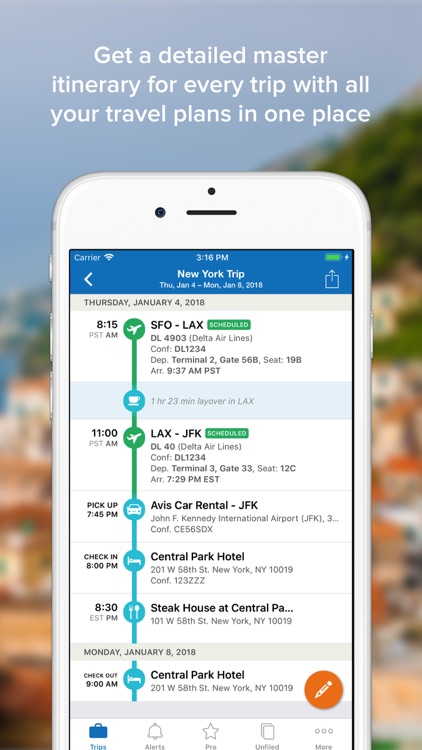 TripIt: Travel Organizer
