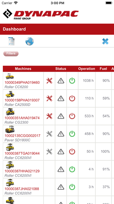 Screenshot #3 pour Dynapac Dyn@Link