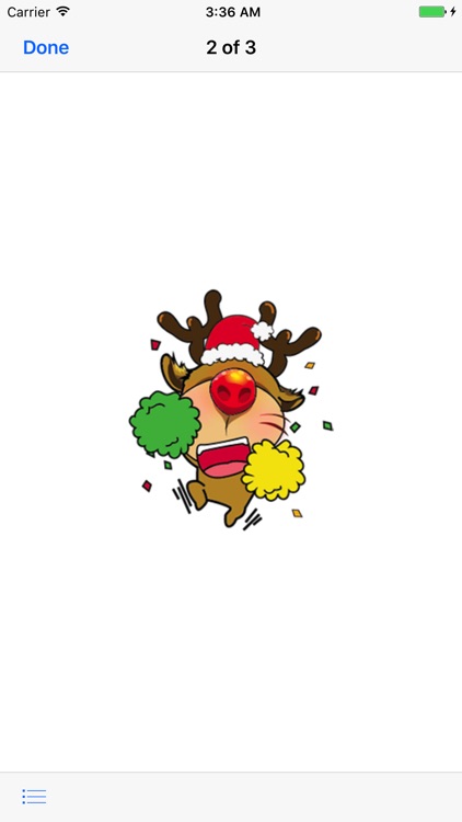 Animated Funny Xmas Reindeer screenshot-3