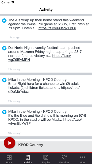 KPOD Country screenshot 2