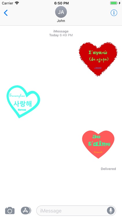 I Love You in many languages