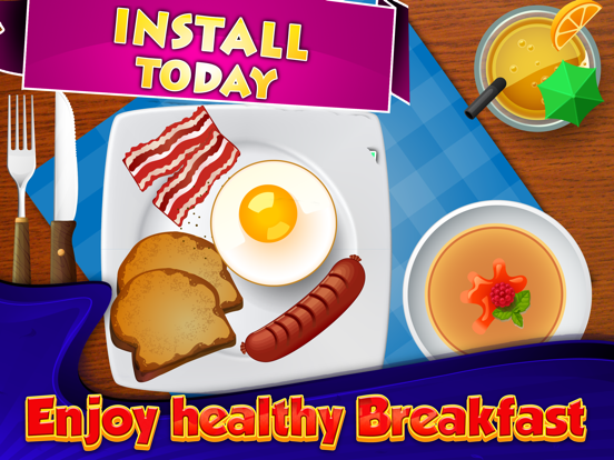 Screenshot #6 pour School Breakfast: Jeux de cuis