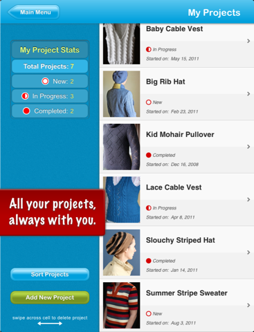 JKnitHD Pro - Knitting Helper screenshot 3