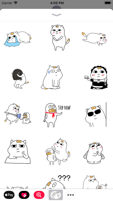 Screenshot #1 pour Crazy Cat Animated Stickers