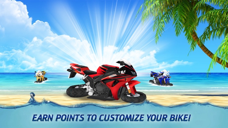 Surfing Bike Water Wave Racing screenshot-3