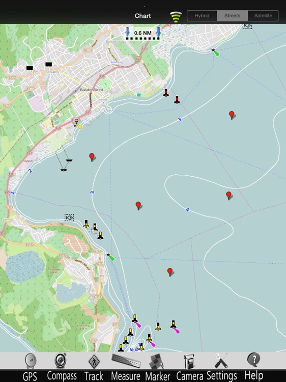 Lake Balaton GPS Chart pro screenshot-3